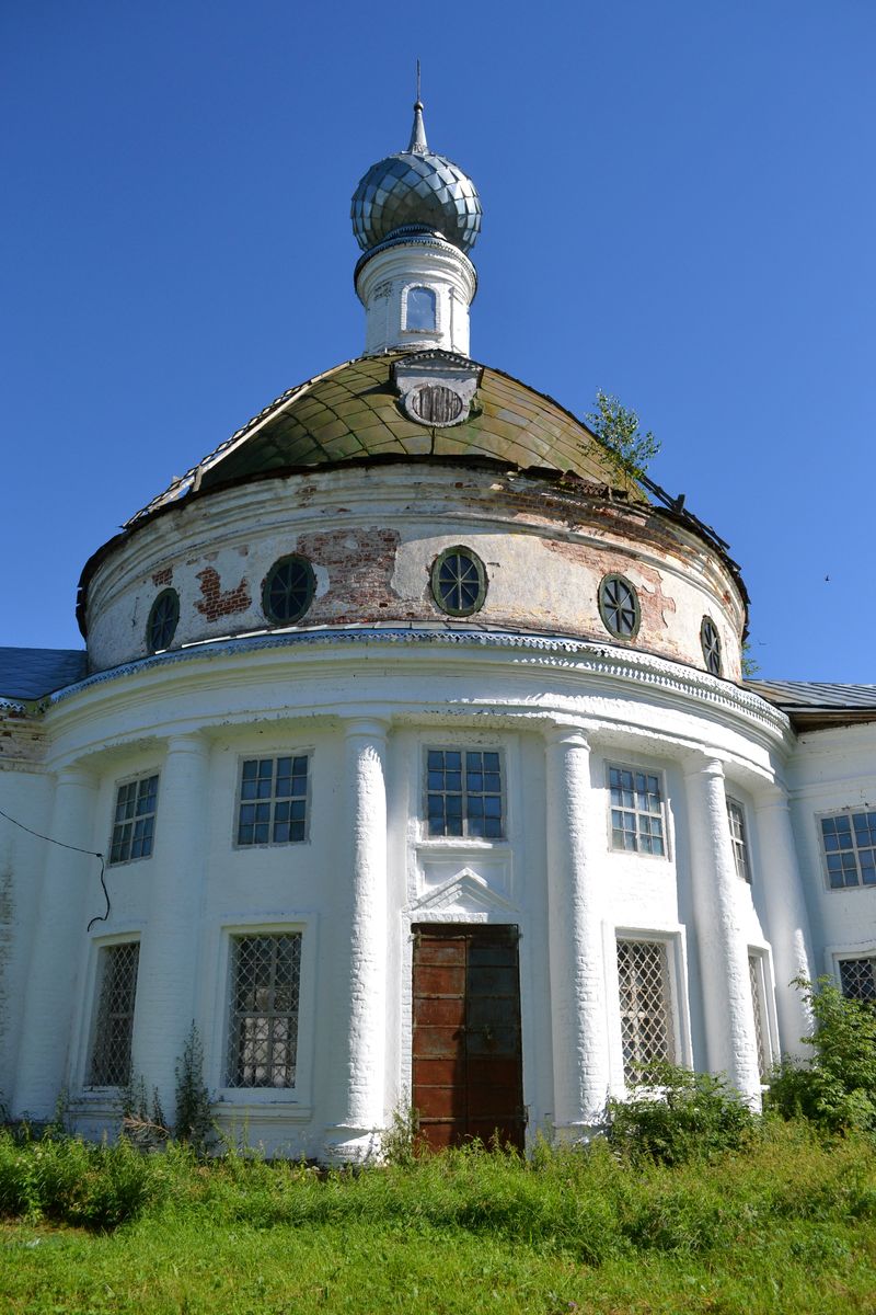 фасады. Церковь Преображения Господня, Спас-Бураки (Бураково) (Костромской район, Костромская область)