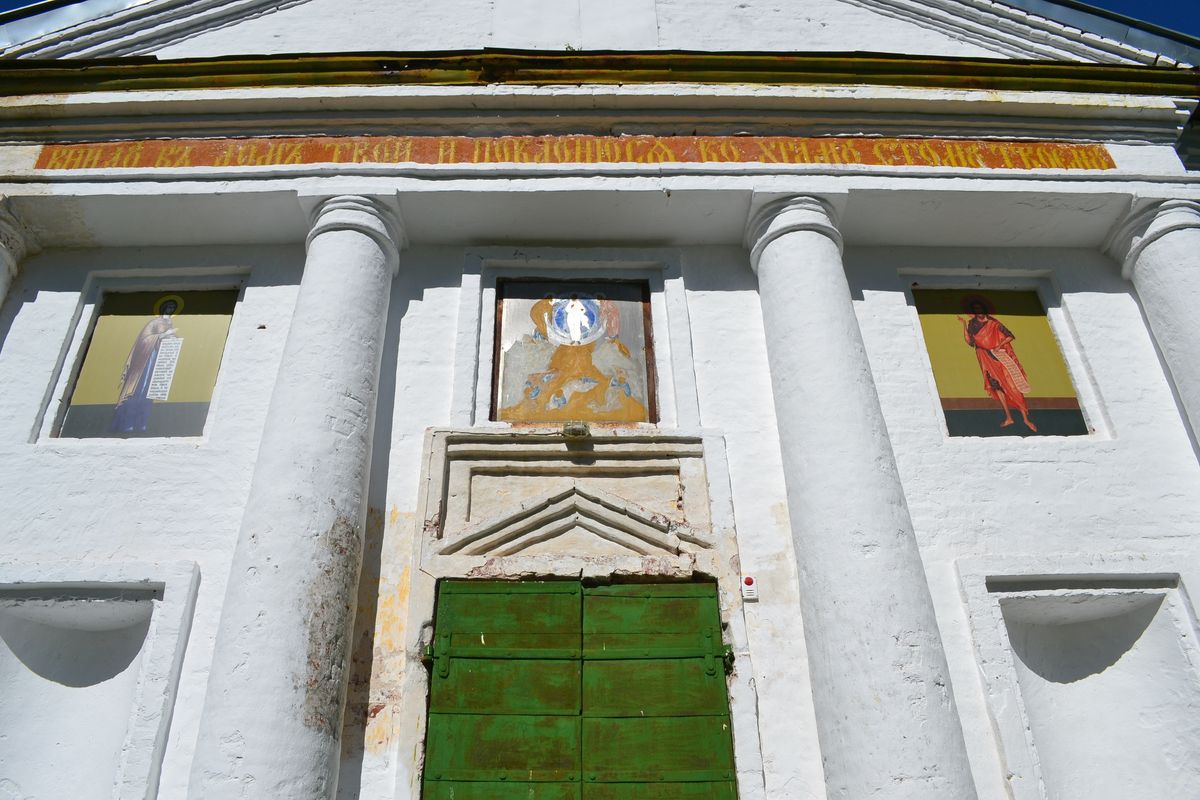 архитектурные детали. Церковь Преображения Господня, Спас-Бураки (Бураково) (Костромской район, Костромская область)