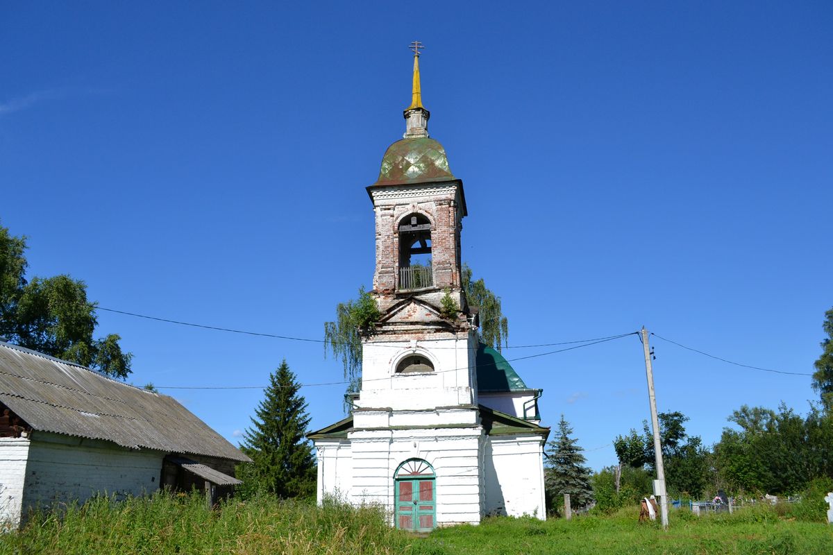 фасады. Церковь Казанской иконы Божией Матери, Спас-Бураки (Бураково) (Костромской район, Костромская область)