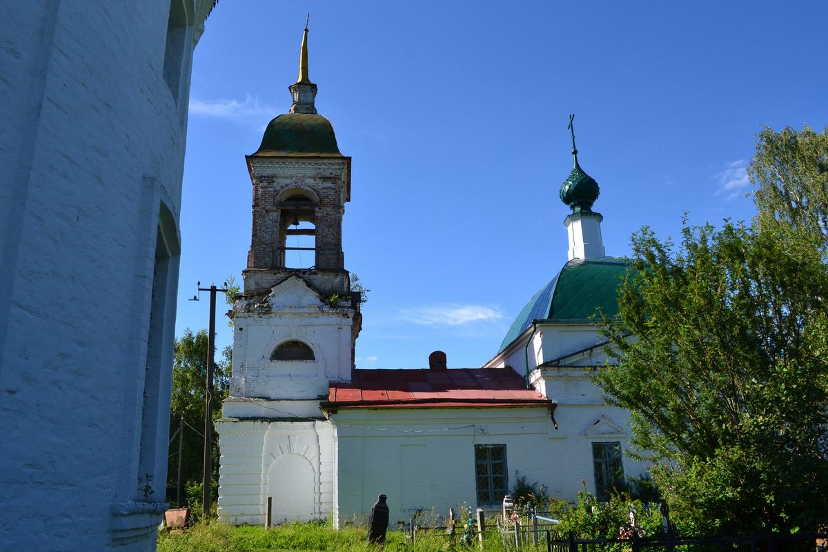 фасады. Церковь Казанской иконы Божией Матери, Спас-Бураки (Бураково) (Костромской район, Костромская область)