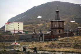Баренцбург. Часовня Спаса Нерукотворного Образа
