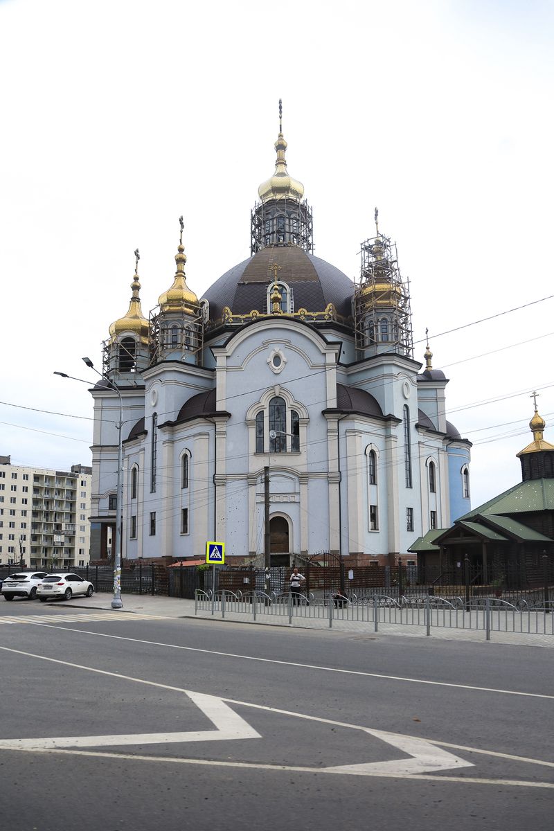 Собор Покрова Пресвятой Богородицы, Мариуполь (Мариупольский район, Украина, Донецкая область). фасады