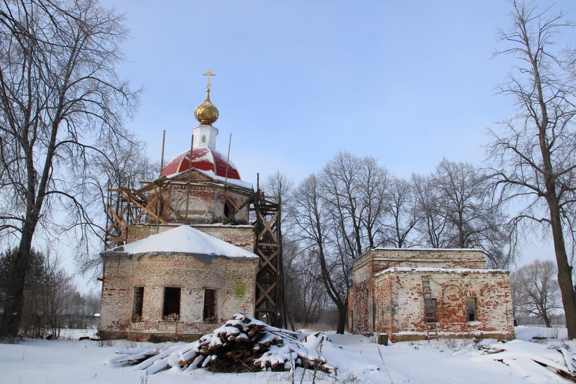 Храмовый комплекс. Церкви Казанской иконы Божией Матери и Георгия Победоносца, Юрьевское (Ростовский район, Ярославская область). фасады