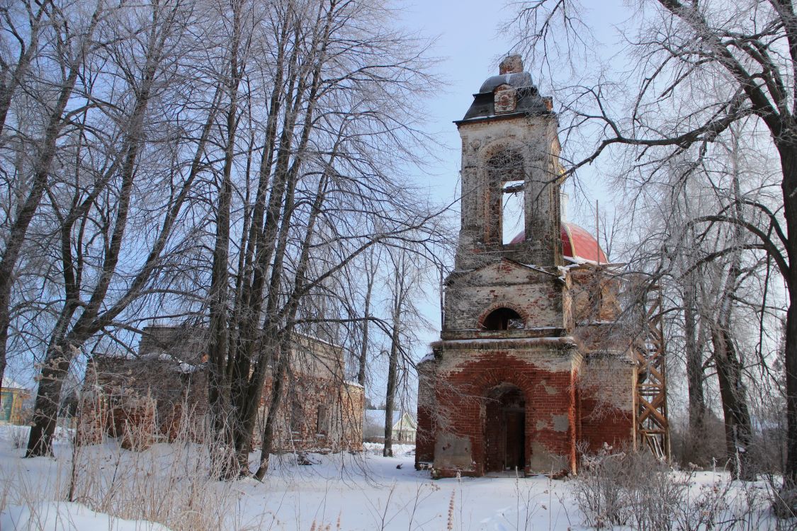 Храмовый комплекс. Церкви Казанской иконы Божией Матери и Георгия Победоносца, Юрьевское (Ростовский район, Ярославская область). фасады