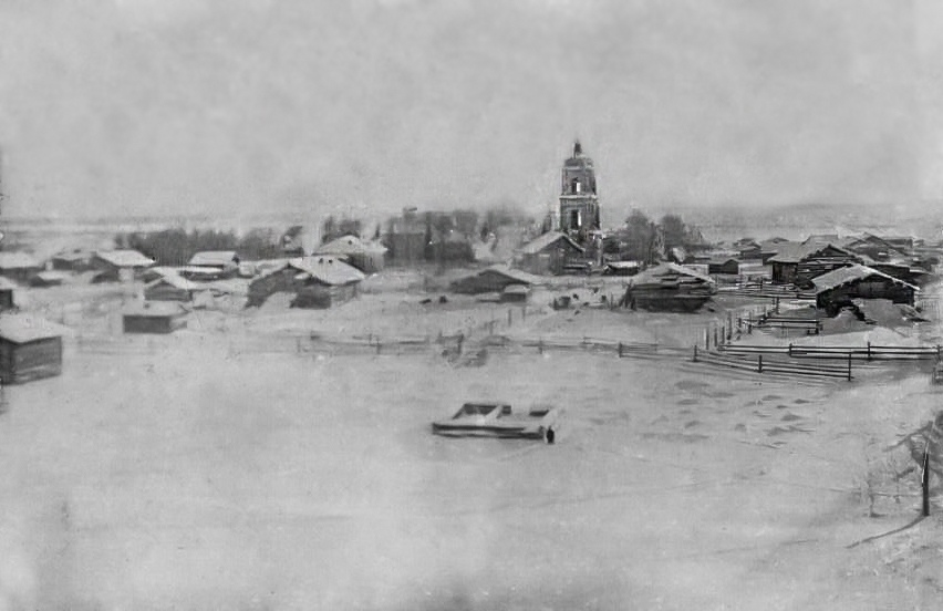 Краснобор. Церковь Воскресения Христова. архивная фотография