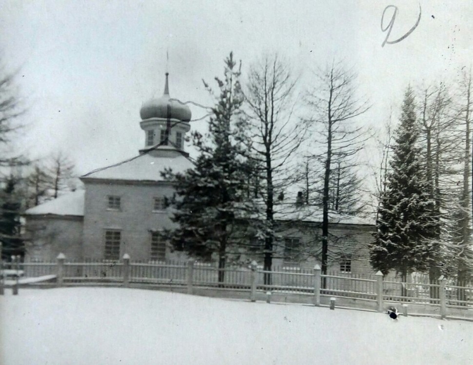 Краснобор. Церковь Воскресения Христова. архивная фотография