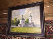 Церковь Тихвинской иконы Божией Матери, Богородицкая церковь, Погост лезговец, из личного архива И.М.Потаповой<br>, Лезговец, Заволжский район, Ивановская область