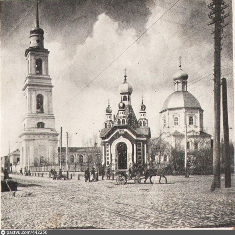 Часовня в память мученической кончины Императора Александра II 1 марта 1881 года, Вахитовский район (Казань, город, Республика Татарстан). архивная фотография, Начало ХХ века, источник: https://pastvu.com/p/442256