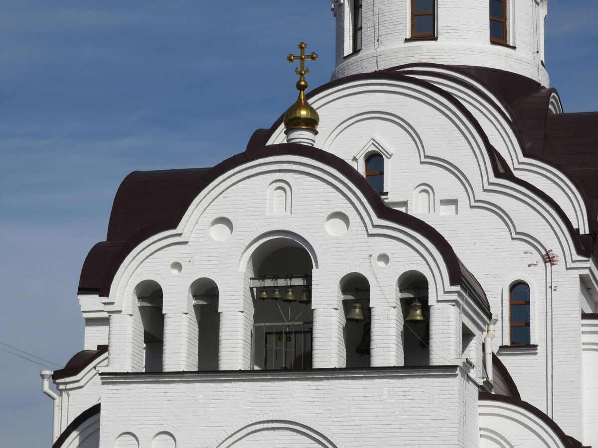 Лосиноостровский. Церковь Казанской иконы Божией Матери в Лосиноостровском. архитектурные детали, Звонница