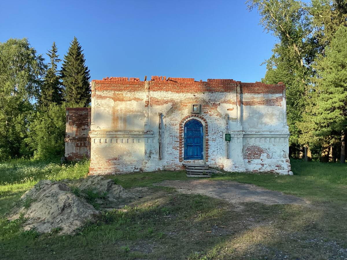Красносельский Введенский женский монастырь. Церковь Введения во храм Пресвятой Богородицы, Рассвет (Слободо-Туринский район (Слободо-Туринский МР), Свердловская область). фасады
