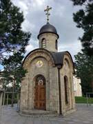 Часовня иконы Божией Матери "В скорбях и печалях утешение", Вид с юго-запада<br>, Кемерово, Кемерово, город, Кемеровская область