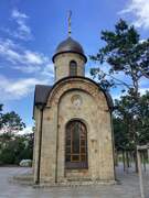 Часовня иконы Божией Матери "В скорбях и печалях утешение", Вид с юга<br>, Кемерово, Кемерово, город, Кемеровская область