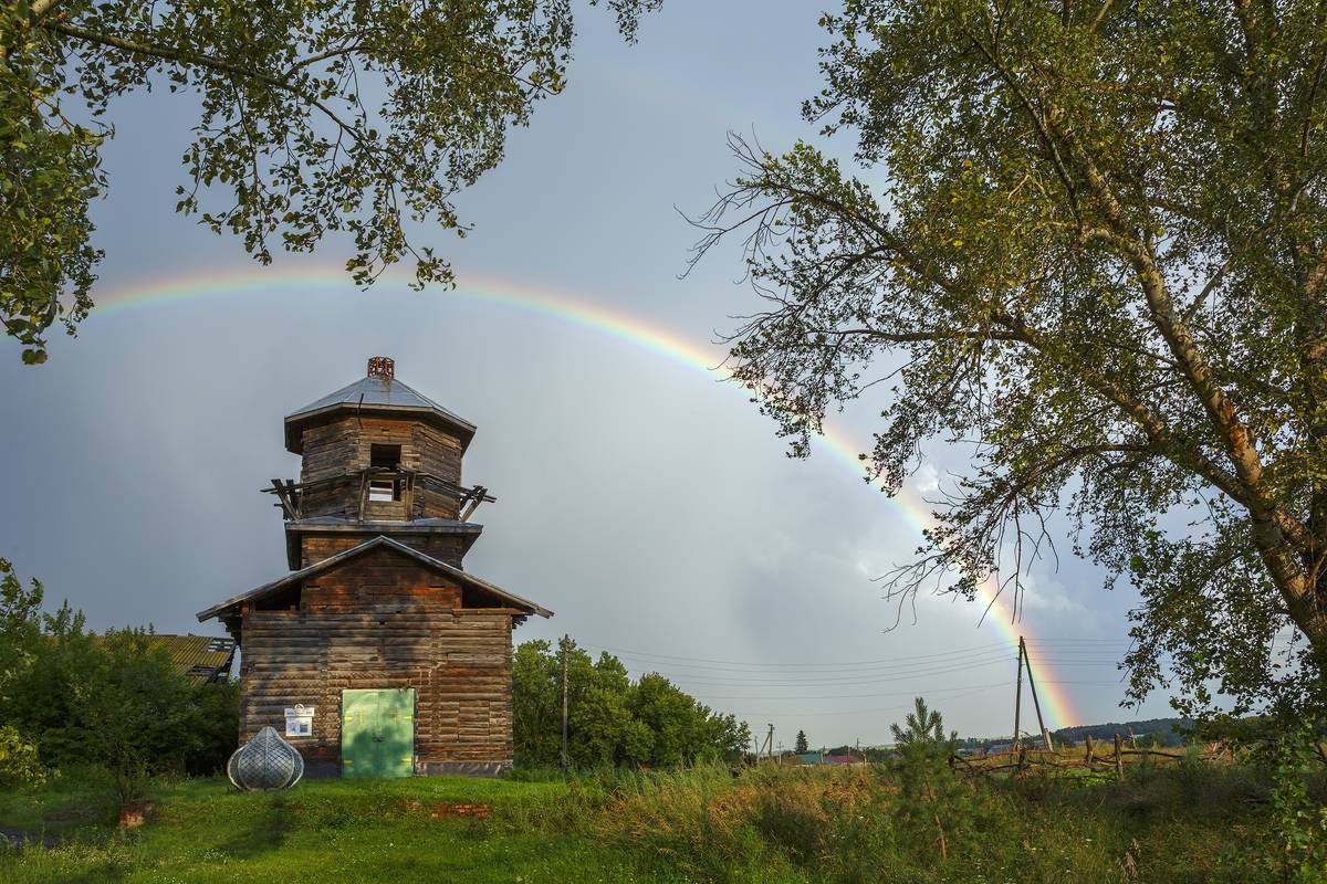 Церковь Троицы Живоначальной, Андреевка (Омский район, Омская область). художественные фотографии