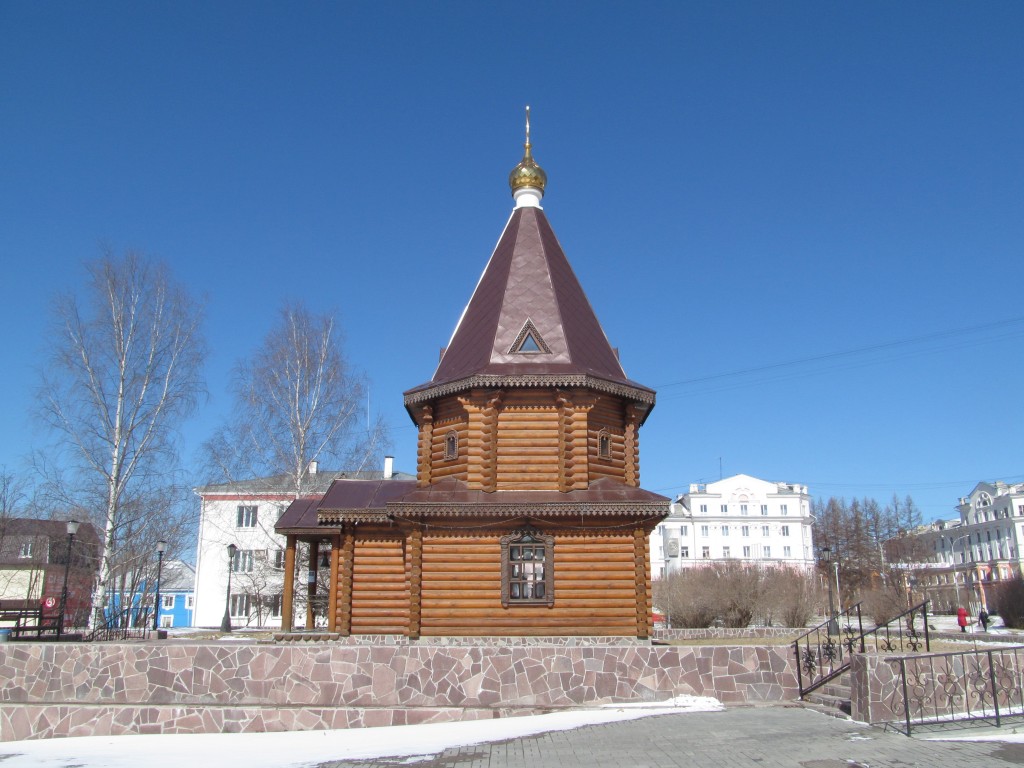 Североуральск. Церковь Георгия Победоносца. фасады, Это, вероятно, часовня