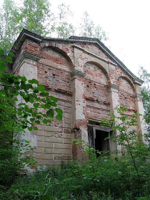 Церковь Преображения Господня (старая), Мольгино (Новодугинский район, Смоленская область). архитектурные детали