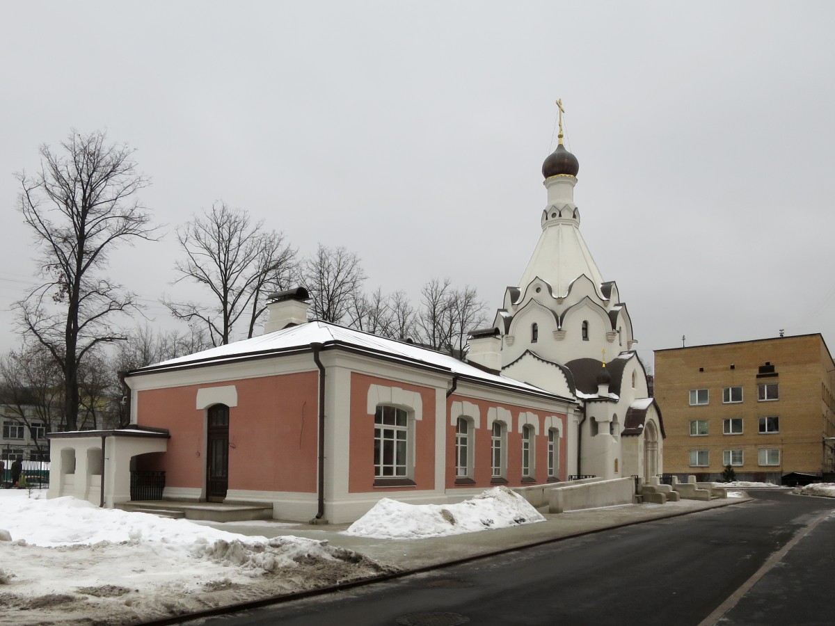 Якиманка. Церковь Покрова Пресвятой Богородицы при Морозовской детской больнице. фасады