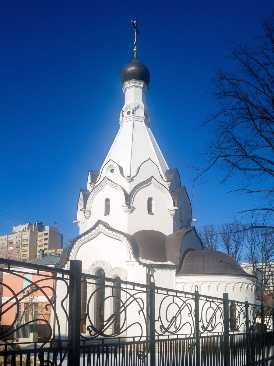 Церковь Покрова Пресвятой Богородицы при Морозовской детской больнице, Якиманка (Центральный административный округ (ЦАО), г. Москва). фасады