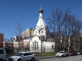 Москва. Церковь Покрова Пресвятой Богородицы при Морозовской детской больнице