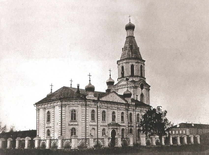 Собор Воскресения Христова (старый), Омск (Омск, город, Омская область). архивная фотография, с сайта http://www.complib.omsk.ru