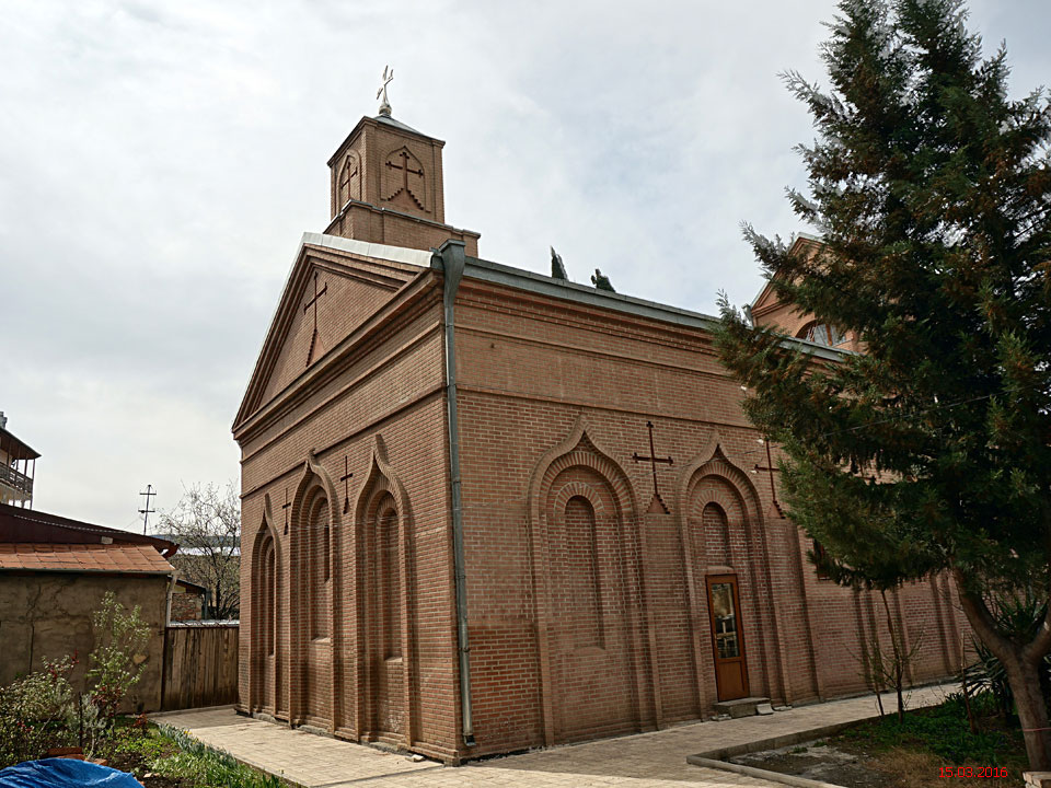Грузия, Тбилиси, город, Тбилиси. Церковь Марины, фотография. фасады