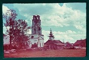 Церковь Успения Пресвятой Богородицы, Фото 1942 г. с аукциона e-bay.de<br>, Карачуницы, Порховский район, Псковская область