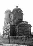 Церковь Николая Чудотворца, Церковь  Святителя и Чудотворца Николая, вид с юго -востока, фото В. Перфильева, 1976 г. Источник: http://hautiev-sh.livejournal.com/189917.html<br>, Шалкино, Павловский район, Ульяновская область