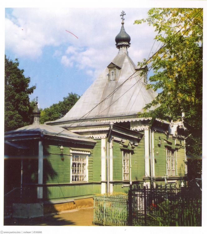 Церковь Воскресения Христова на Афанасьевском кладбище (старая), Орёл (Орёл, город, Орловская область). архивная фотография, 1985—1995 год (утрачена) Направление съемки:северо-восток. с сайта https://pastvu.com/p/190686