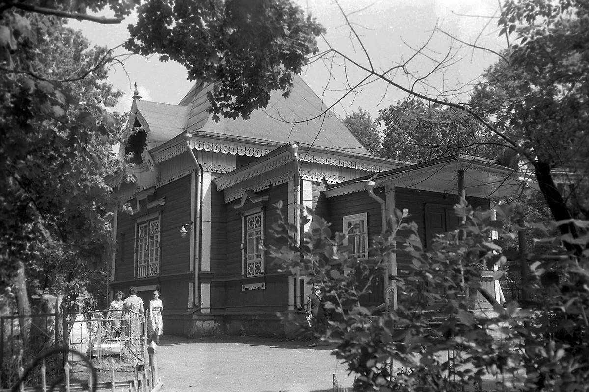 архивная фотография. Церковь Воскресения Христова на Афанасьевском кладбище (старая), Орёл (Орёл, город, Орловская область)