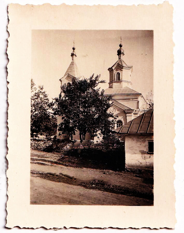 Церковь Николая Чудотворца, Арионешть (Дондюшанский район, Молдова). архивная фотография, Фото 1941 г. с аукциона e-bay.de