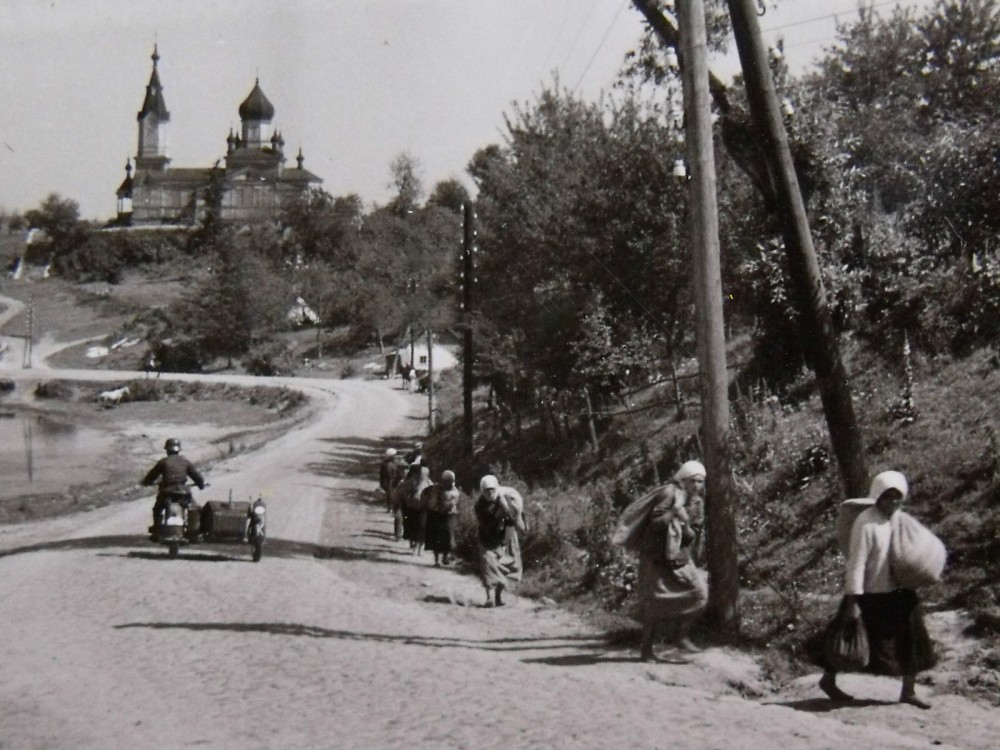 Церковь Николая Чудотворца, Городище (Шепетовский район, Украина, Хмельницкая область). архивная фотография, Фото 1941 г. с аукциона e-bay.de