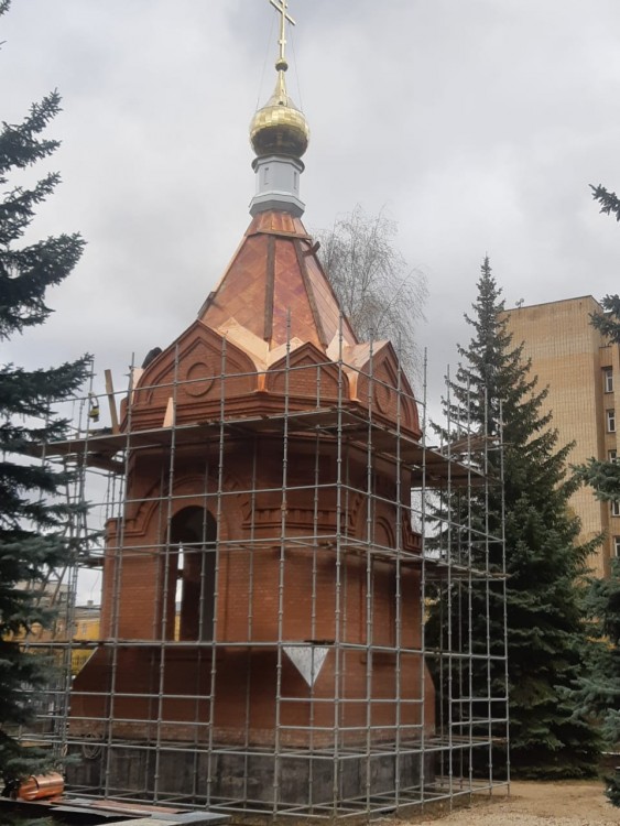 Часовня Георгия Победоносца, Ковров (Ковровский район и г. Ковров, Владимирская область). документальные фотографии, Часовня в процессе строительства