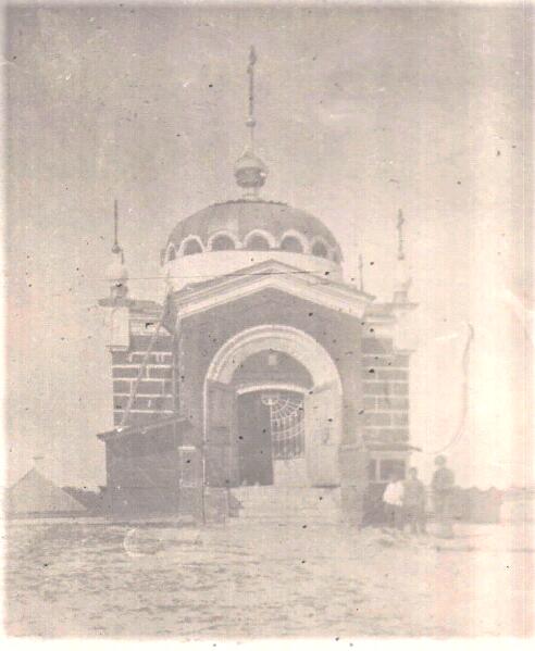 Часовня Николая Чудотворца на Никольской горе (старая), Сурское (Сурский район, Ульяновская область). архивная фотография, Фото нач. 20 в. из собрания Сурского историко-краеведческого музея