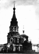 Собор Покрова Пресвятой Богородицы, Старый Покровский собор в Сенгилее, утраченный при затоплении чаши Куйбышевского водохранилища. Фотография 1912 года<br>, Сенгилей, Сенгилеевский район, Ульяновская область