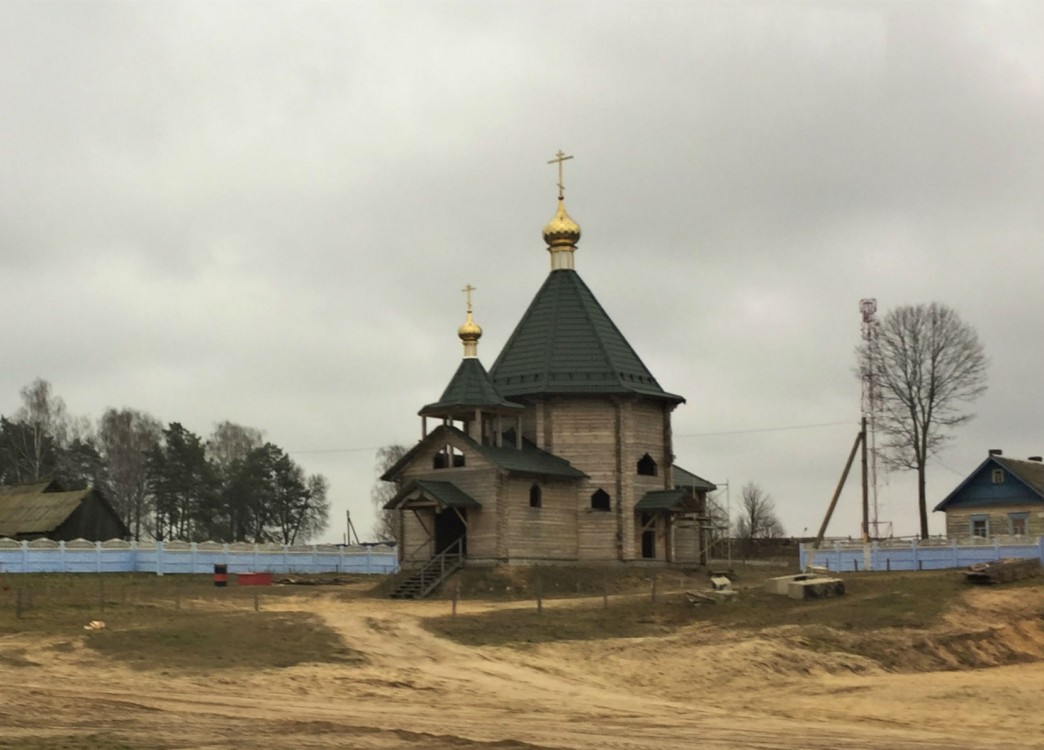 Залесье. Церковь Василия Великого. документальные фотографии