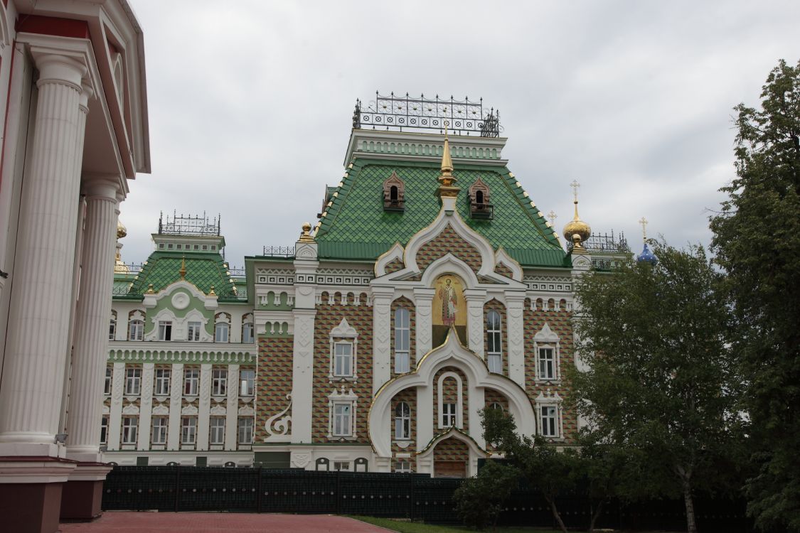Казанский мужской монастырь. Домовая церковь Иоанна Златоуста при Духовной семинарии, Тамбов (Тамбов, город, Тамбовская область). фасады