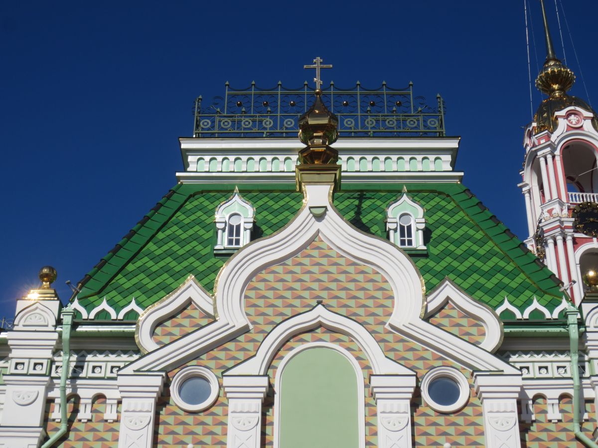 Казанский мужской монастырь. Домовая церковь Иоанна Златоуста при Духовной семинарии, Тамбов (Тамбов, город, Тамбовская область). архитектурные детали