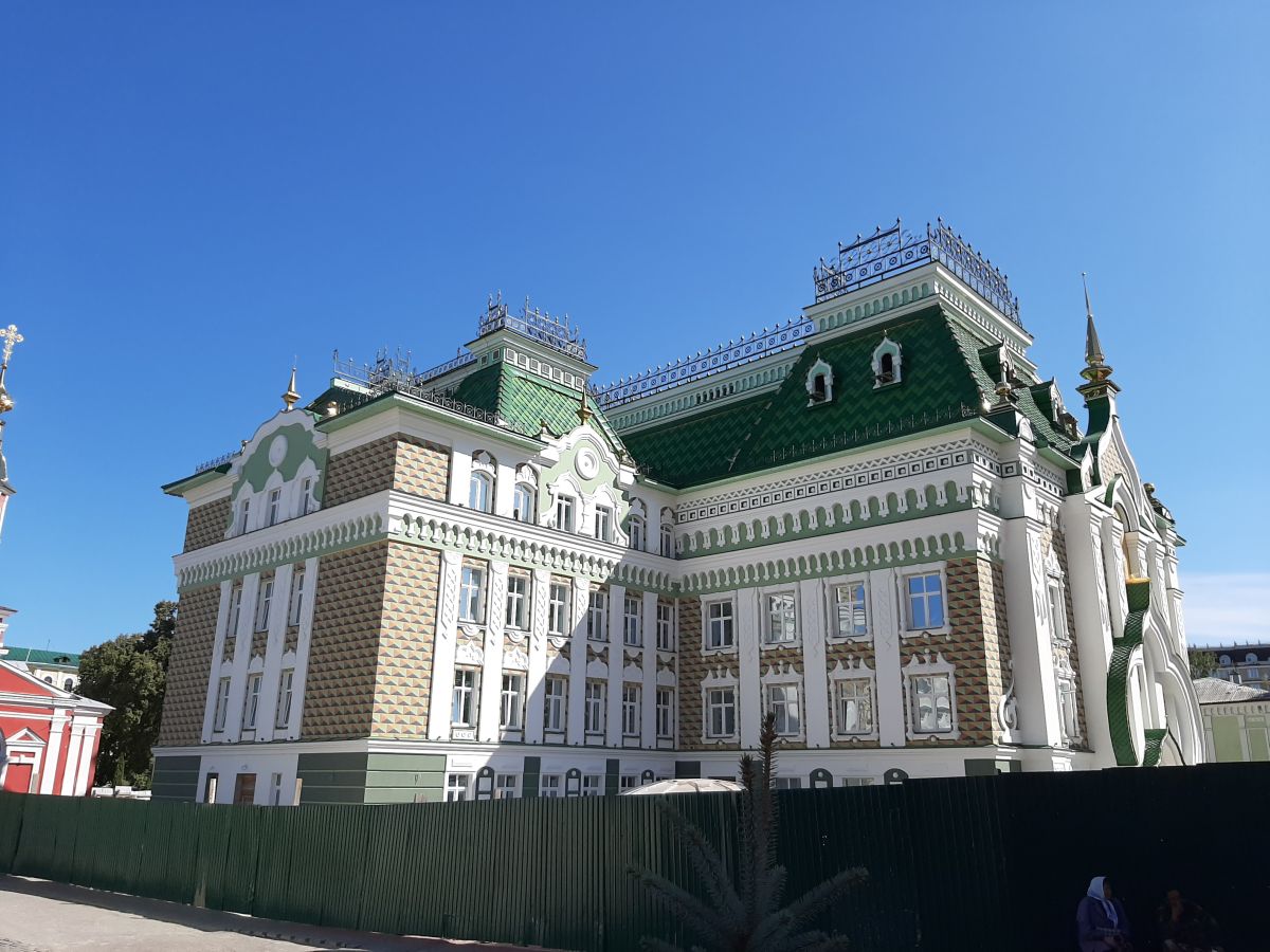 Казанский мужской монастырь. Домовая церковь Иоанна Златоуста при Духовной семинарии, Тамбов (Тамбов, город, Тамбовская область). фасады
