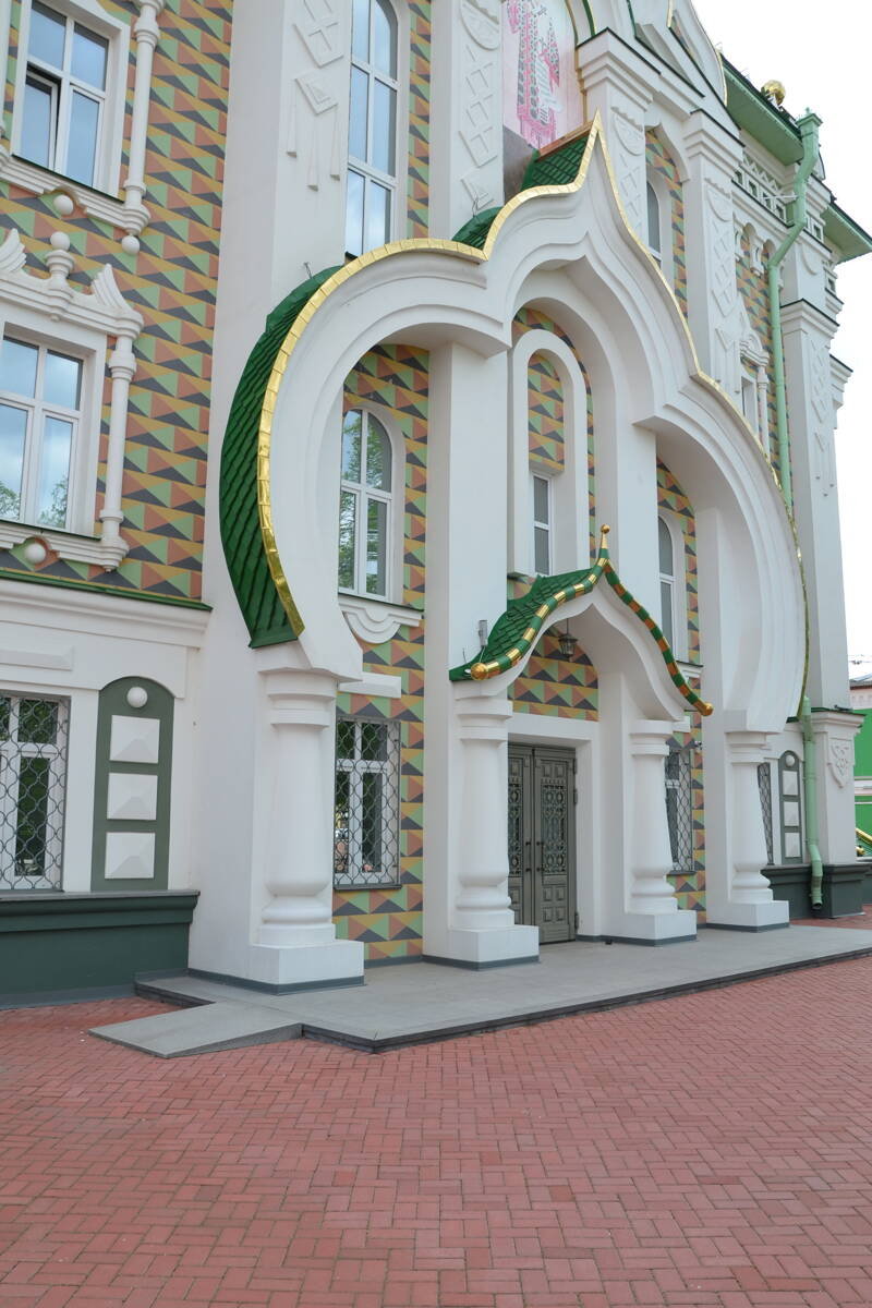 Казанский мужской монастырь. Домовая церковь Иоанна Златоуста при Духовной семинарии, Тамбов (Тамбов, город, Тамбовская область). архитектурные детали