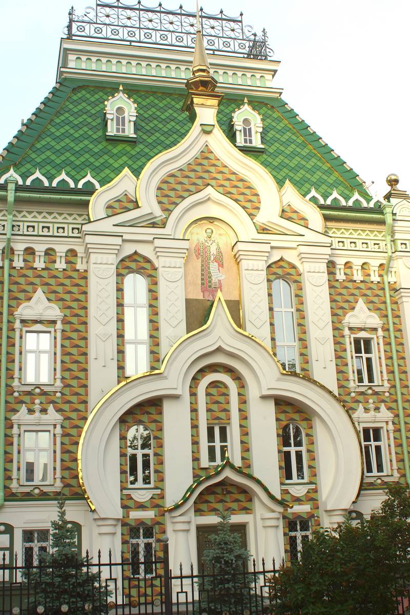 архитектурные детали. Казанский мужской монастырь. Домовая церковь Иоанна Златоуста при Духовной семинарии, Тамбов (Тамбов, город, Тамбовская область)