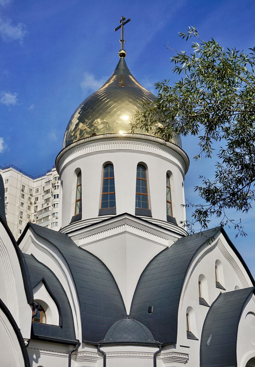 Церковь Даниила пророка на Кантемировской (строящаяся), Москворечье-Сабурово (Южный административный округ (ЮАО), г. Москва). архитектурные детали