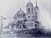 Церковь Илии Пророка, Фото первой трети ХХ в. Вид с северо-запада. ГКМФ. ГНИМА им Щусева<br>, Бражино, Дорогобужский район, Смоленская область