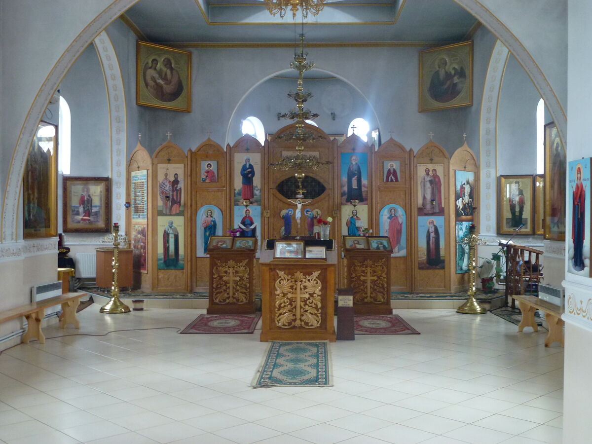 Церковь Серафима Саровского, Дрокия, город (Дрокиевский район, Молдова). интерьер и убранство