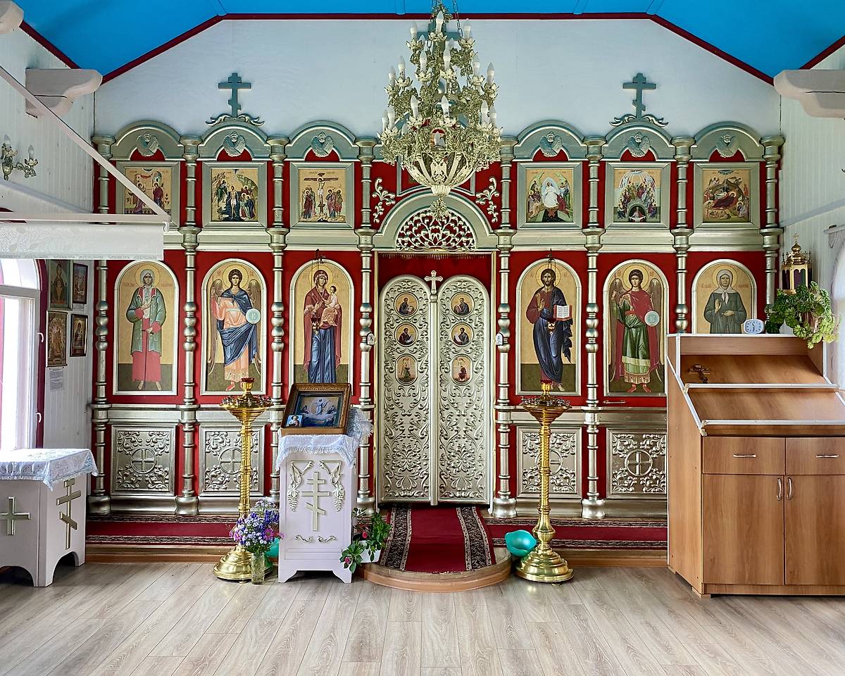 интерьер и убранство. Церковь Матроны Московской, Арбаты (Таштыпский район и г. Абаза, Республика Хакасия)