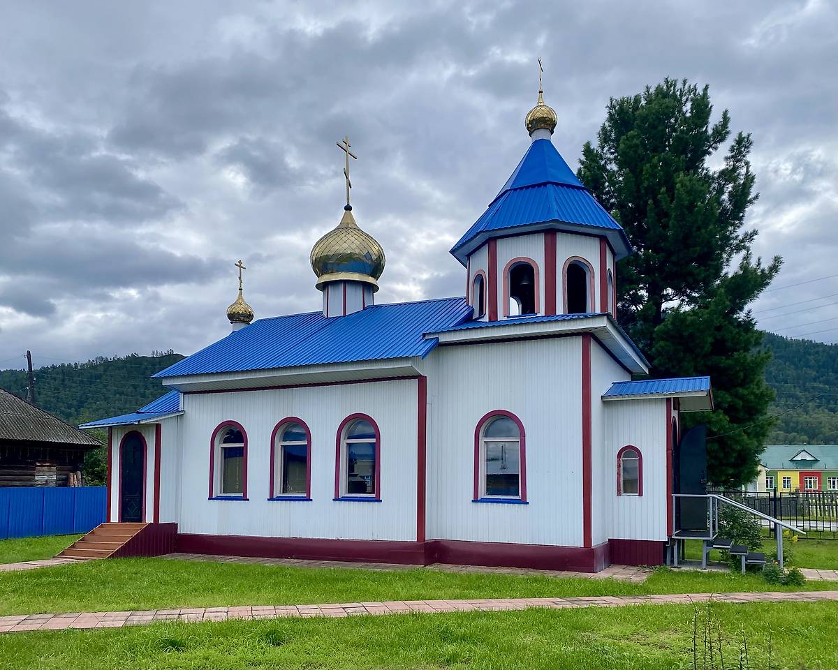 Северный фасад, фасады. Церковь Матроны Московской, Арбаты (Таштыпский район и г. Абаза, Республика Хакасия)