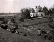 Церковь Троицы Живоначальной, Фото 1941 г. с аукциона e-bay.de<br>, Медово, Холмский район, Новгородская область