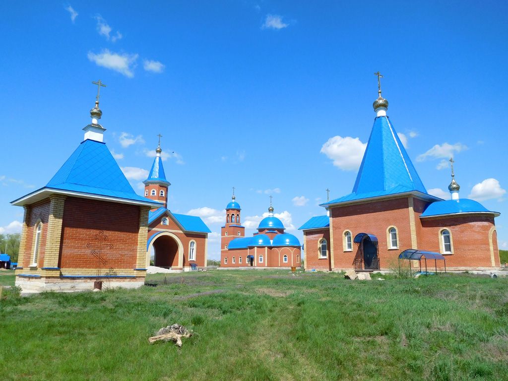 Покровский Александро-Чагринский монастырь, Чагринский (Красноармейский район, Самарская область). фасады
