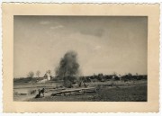 Церковь Преображения Господня, Фото 1942 г. с аукциона e-bay.de<br>, Колома, Старорусский район, Новгородская область