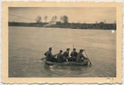 Церковь Спаса Преображения, Фото 1942 г. с аукциона e-bay.de<br>, Колома, Старорусский район, Новгородская область