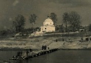 Церковь Преображения Господня, Фото 1942 г. с аукциона e-bay.de<br>, Колома, Старорусский район, Новгородская область