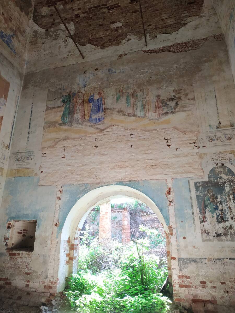 Церковь Казанской иконы Божией Матери, Ильинское, урочище (Сусанинский район, Костромская область). интерьер и убранство
